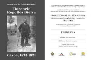 Centenario del fallecimiento de Florencio Repollés Bielsa @ Castillo del Compromiso